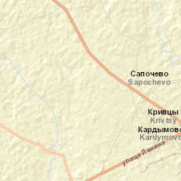 Kardymovo Street Map