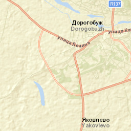Dorogobuzh Street Map