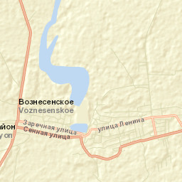 Voznesenskoye Street Map