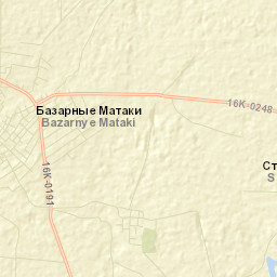 Bazarnyye Mataki Street Map