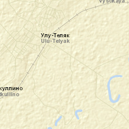 Ulu-Telyak Street Map