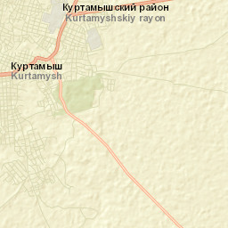 Kurtamysh Street Map