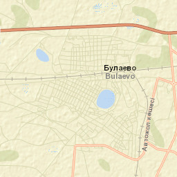 Bulayevo Street Map