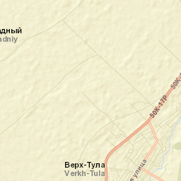 Verkh-Tula Street Map