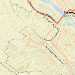 Nizhneudinsk Street Map