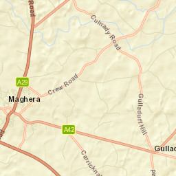 Maghera Street Map