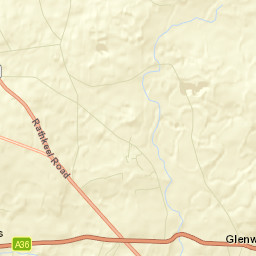 Mid and East Antrim Street Map