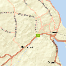 Larne Street Map