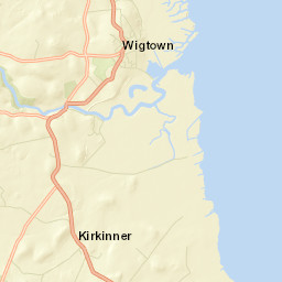 Bladnoch Bridge, Newton Stewart, Dumfries and Galloway DG8, U Street Map