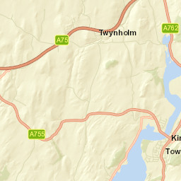 Kirkcudbright Street Map
