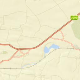 A595, Dalston, Cumbria CA5, UK Street Map