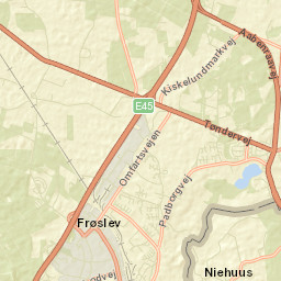 Kruså Street Map