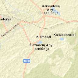 Kaišiadorys Street Map