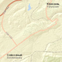 Yuryuzan’ Street Map