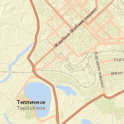 Petropavl Street Map