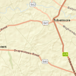 Draperstown Street Map