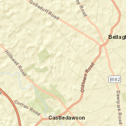 Bellaghy Street Map