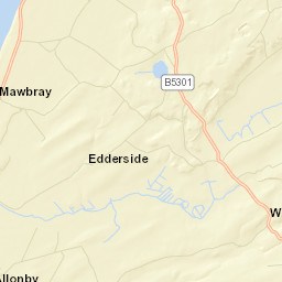 Aaron's Lonning, Wigton, Cumbria CA7 Street Map