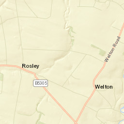 East Curthwaite, at Howrigg Farm road end (Unmarked) Street Map