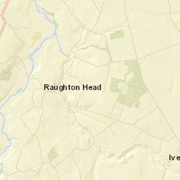 1 Rose Causeway, Dalston, Carlisle, Cumbria Street Map