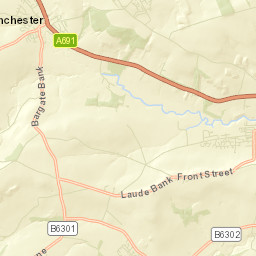 Lanchester Street Map