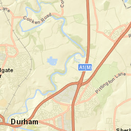 Cocken Road, Durham, Chester le Street Street Map