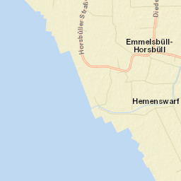 Emmelsbüll-Horsbüll Street Map