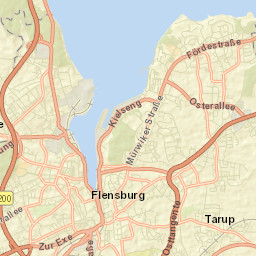 Flensburg Street Map