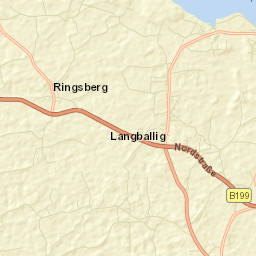 Langballig Street Map