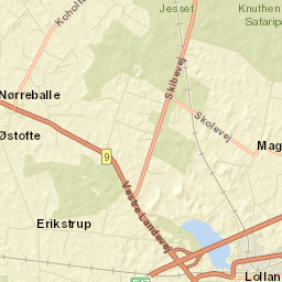 Maribo Street Map