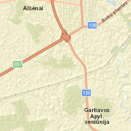 Garliava Street Map
