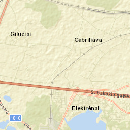 Elektrėnai Street Map