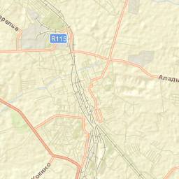 Ozherel’ye Street Map