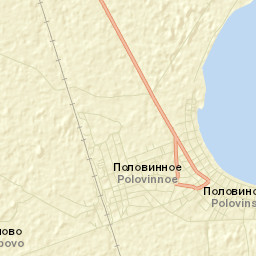 Polovinnoye Street Map