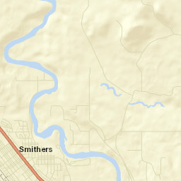 Smithers Street Map