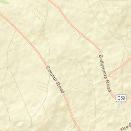 Doagh Street Map