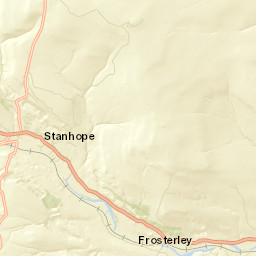 Front Street, Bishop Auckland, County Durham Street Map