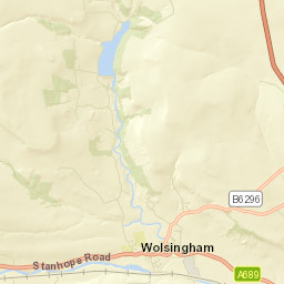 45 The Causeway, Wolsingham, Bishop Auckland Street Map