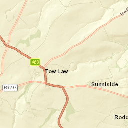 Tow Law Street Map