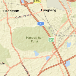 Handewitt Street Map