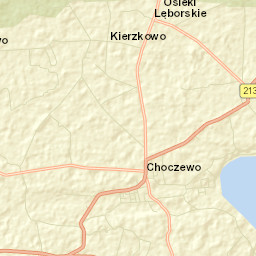 Choczewo Street Map