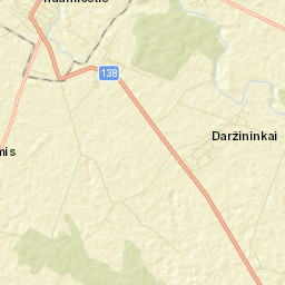 Kudirkos Naumiestis Street Map