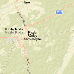 Kazlų Rūda Street Map