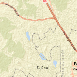 Pašilaičiai Street Map