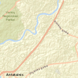 Vilnius District Municipality Street Map