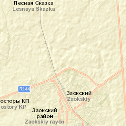 Zaokskiy Street Map