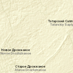 Staroye Drozhzhanoye Street Map
