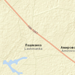 Cheremshanskiy Rayon Street Map