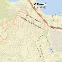 Berdsk Street Map