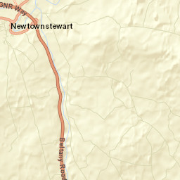 Newtownstewart Street Map